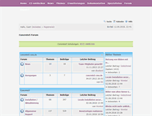 Tablet Screenshot of forum.concrete5-cms.de